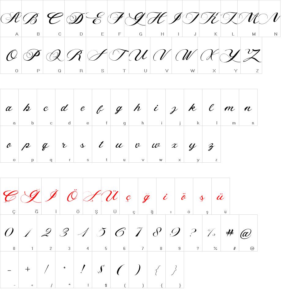 Callidar font